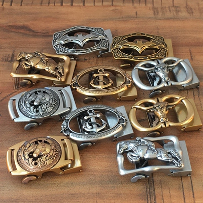 皮带扣单卖锌合金男士自动头子