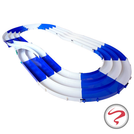 CMS三轨无孔 标准迷你四驱车立交跑道 家庭轨道 田宫 金联盟 奥迪