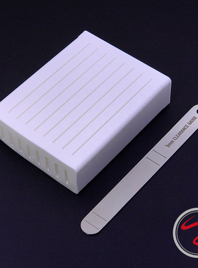 324田宫四驱车工具多种角度切海绵刹车切3mm蓝色刹车带1mm验车尺