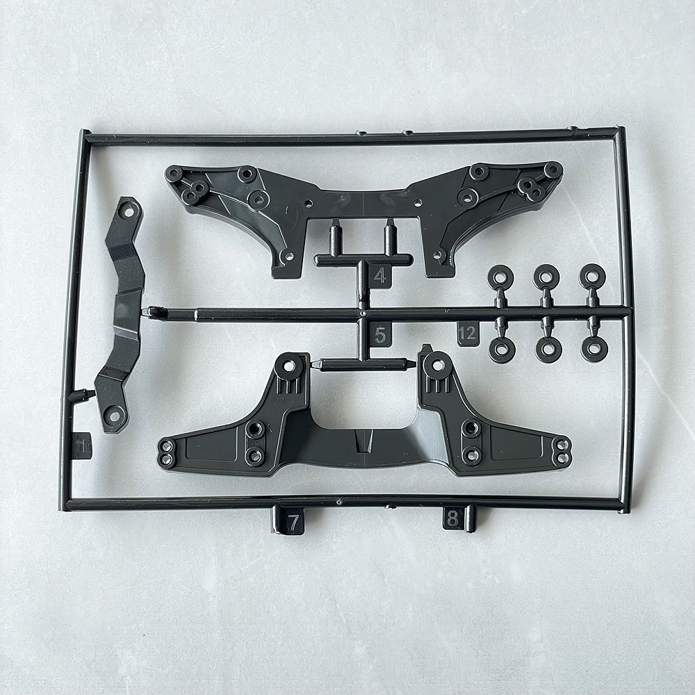 国产迷你四驱车 VZ底盘 拆出　塑料龙头凤尾 1个