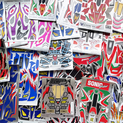 星达 大兴 迷你四驱车 四驱兄弟车壳贴纸 大全 备用贴纸 无需裁剪