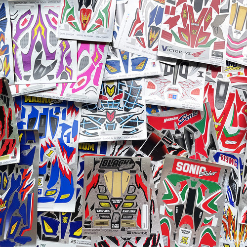 星达 大兴 迷你四驱车 四驱兄弟车壳贴纸 大全 备用贴纸 无需裁剪