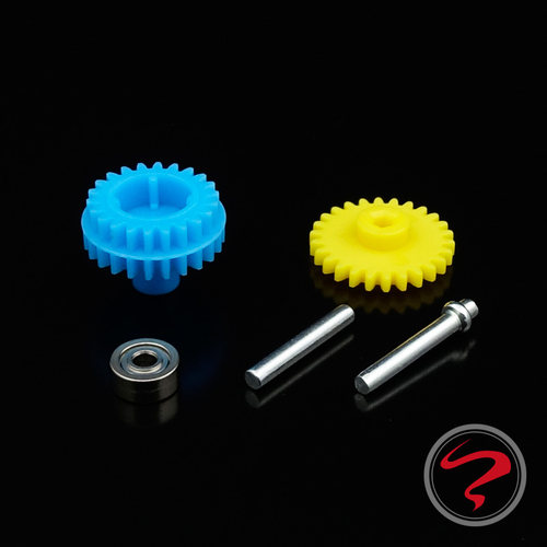 四驱车底盘齿轮轴田宫