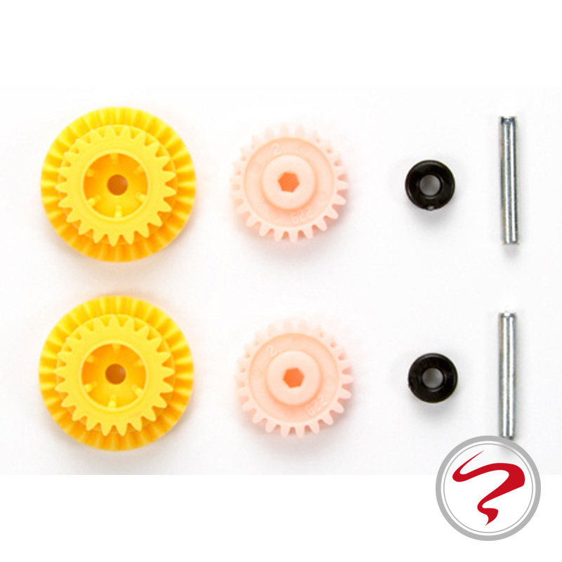 进口正品 田宫迷你四驱车 MA MS底盘高速齿轮组 3.7:1 15429