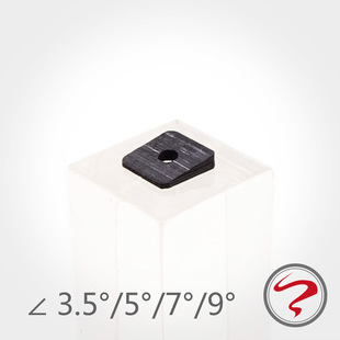 角度垫片4片 3.5度 4颗装 田宫配件 9度 田宫规则 7度 自制 5度