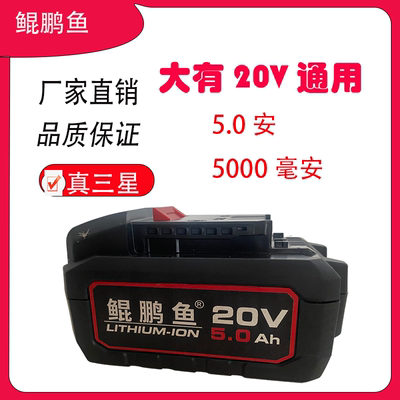 通用大有20V锂电电池充电器5.0安三星电池非8.0安9.0安 5401/2903