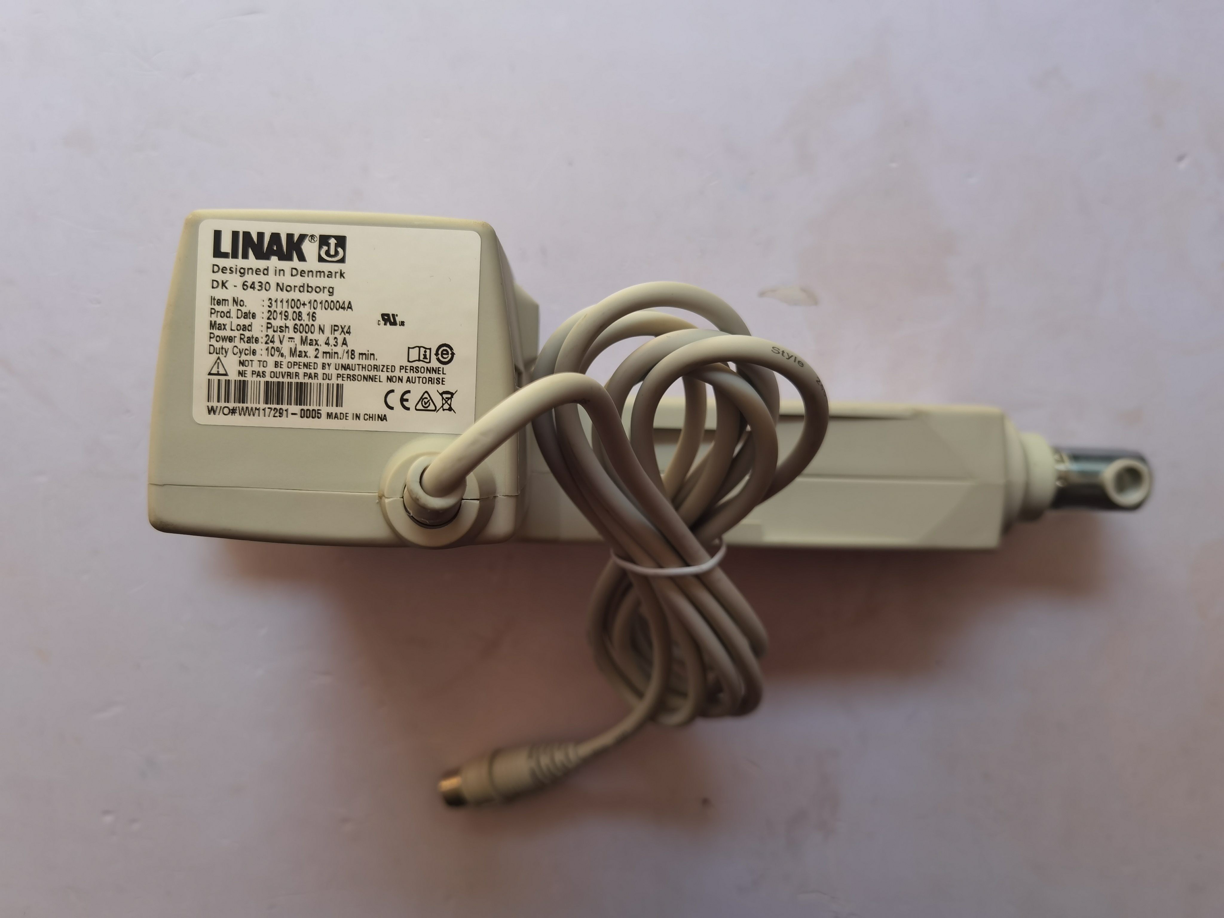 西北西诺Sinol牙椅配件力纳克升降电机仰俯电动推杆进口交通管新