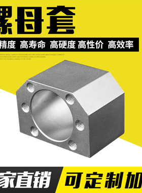 滚珠丝杆 螺母固定座DSG16HDSG20DSG25DSG32 DSG40H5010螺母座