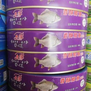 香酥鲫鱼 呼伦湖淡水鱼罐头 内蒙古满洲里产地发货
