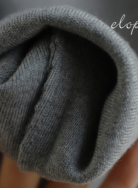 ｛清货 原498｝意大利进口纱线2股20支双面针织纯羊毛衫 致密细腻