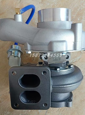原装上柴6114适用厦工TD07S涡轮增压器机总成六孔带阀通用