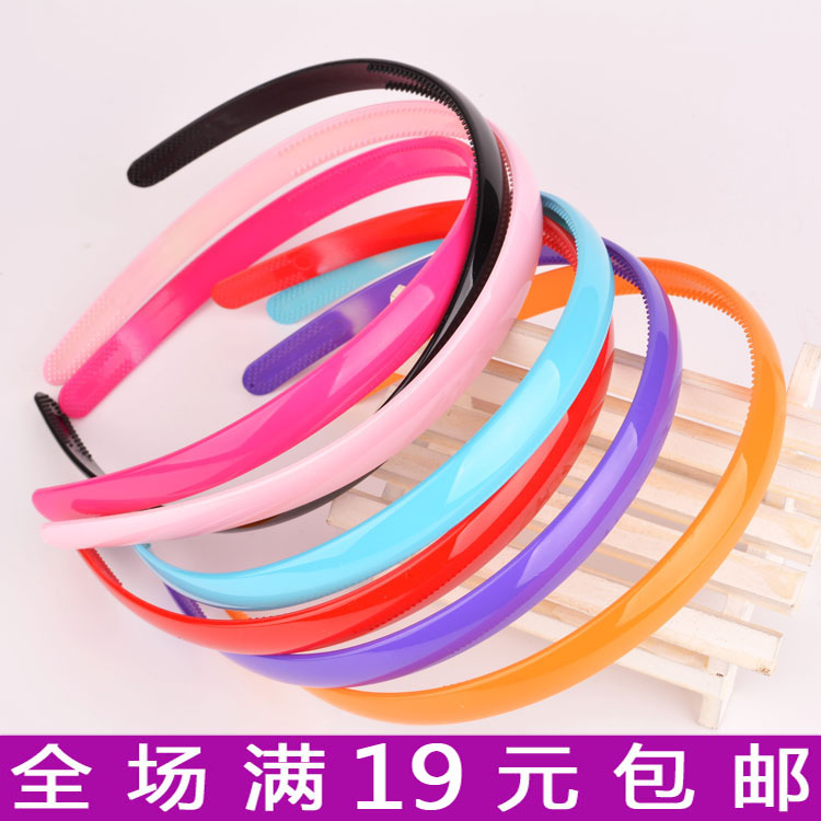 基础款甜美风黑色百搭儿童头饰品