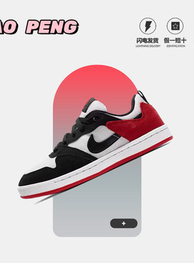 NIKE耐克 SB ALLEYOOP (GS)女子休闲复古街头滑板鞋  CJ0883-102