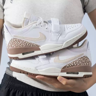 耐克女鞋Jordan Legacy 312 AJ312运动低帮复古篮球鞋FQ7827-100