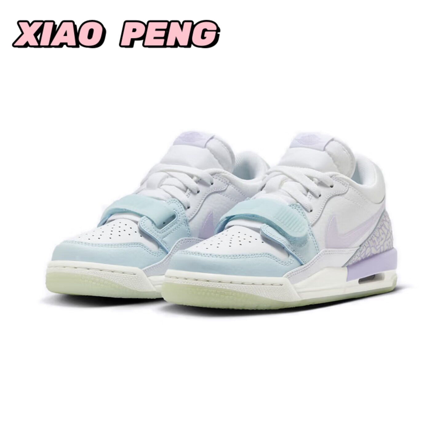 耐克JordanAJ312白蓝紫女童板鞋