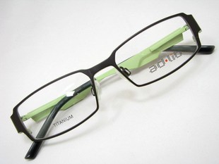 Charmant夏蒙 纯钛眼镜框架adlib ad.lib AB3130U DG 全框 深灰色