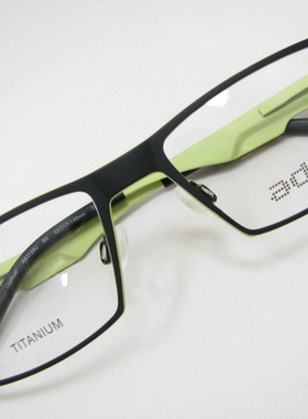 Charmant夏蒙 纯钛眼镜框架adlib ad.lib AB3129U BK 全框 黑色