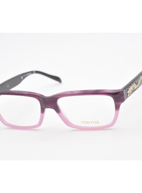 Tom Fox板材框近视眼镜框眼镜架 TF5008 PUR 优雅紫色 全框 大框
