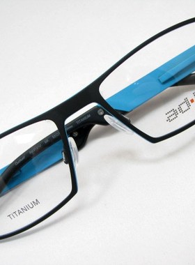 Charmant夏蒙 纯钛眼镜框架adlib ad.lib AB3130U BK 全框 黑色