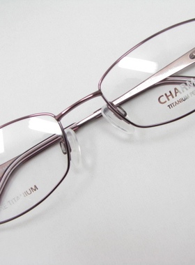 Charmant夏蒙 纯钛 眼镜架CH10877 WI暗红色镜框 眼镜框
