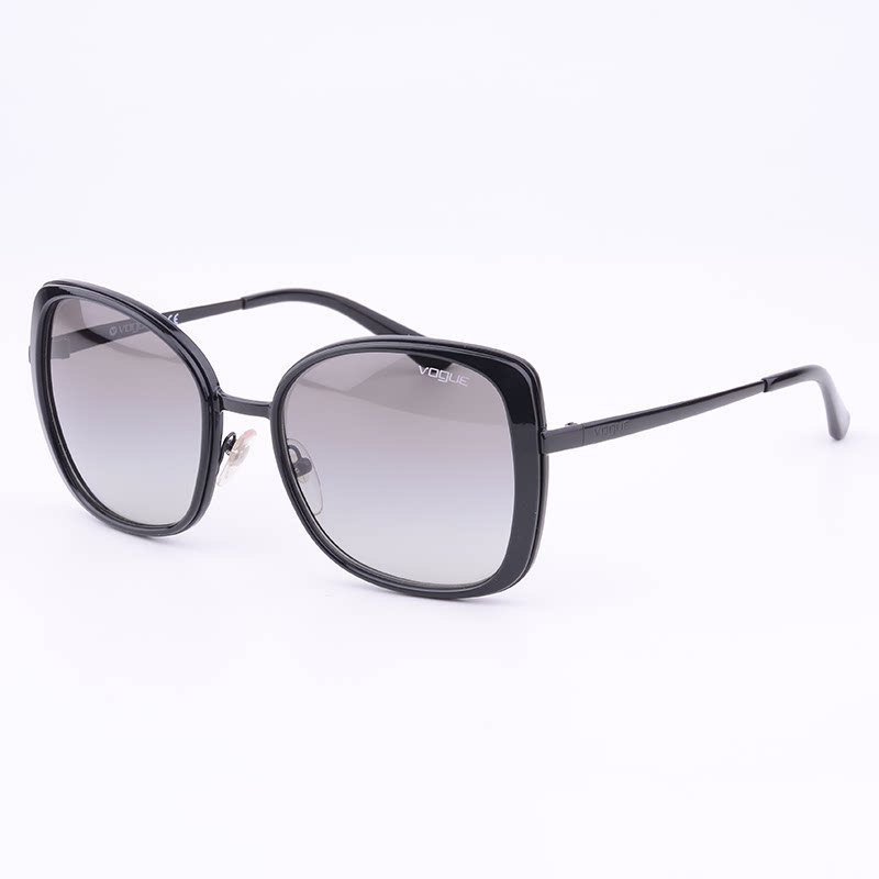 VOGUE VO3990SI沃格时尚板材太阳镜墨镜遮阳镜黑色金属全简约方框