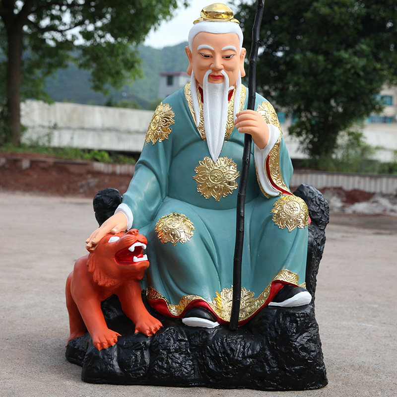 寺庙供奉土地爷山神佛像