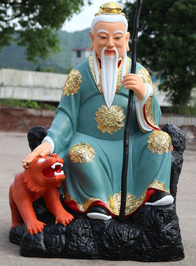 寺庙供奉土地爷山神佛像