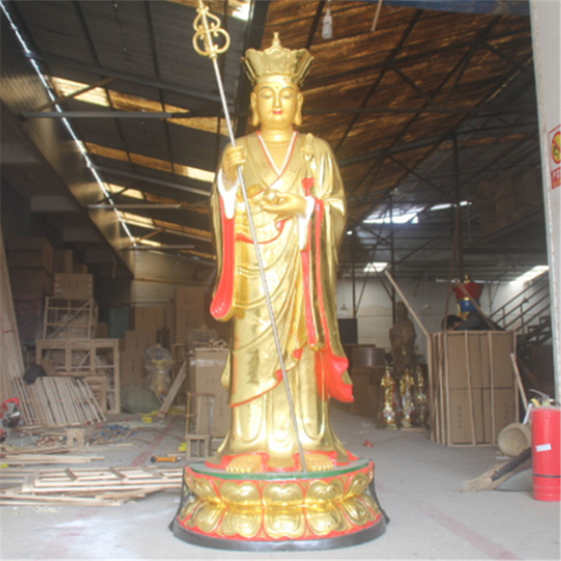 树脂寺庙地藏王菩萨佛像新品上架