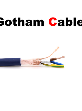原装瑞士Gotham 高芬 85015/85025/85055 音响音频纯铜电源线