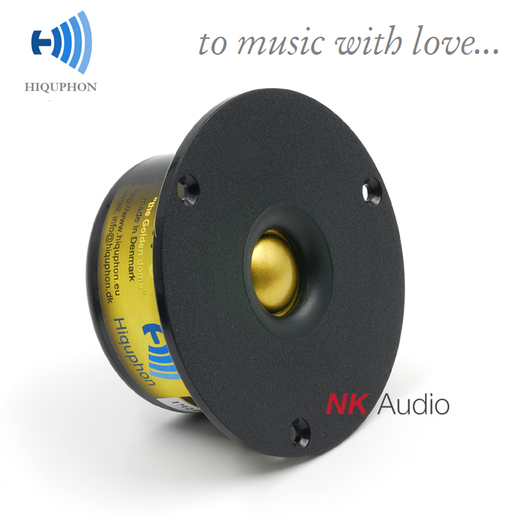 Hiquphon高音单体在出厂前都仔细配对,这对喇叭的声音表现有显着的帮助, Hiquphon高音单体的低失真、宽广的频宽与线性的特性,许多录音室也都采用,特别感谢Hiquphon高音单体的仔细配对、可靠与稳定,两颗配对的标准为在2 kHz-20 kHz间的误差要小於0.5 dB.标价为一只价格