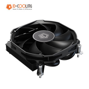 双热管薄款 温控CPU散热器 BLACK镀镍黑化下压式 28i COOLING
