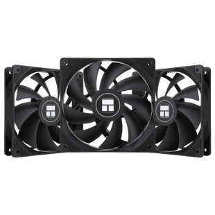 利民(Thermalright) TL-C12C X3 黑色12cm性能级风压扇 4PIN