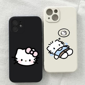 可爱HelloKitty卡通情侣手机壳适用于iPhone17苹果16/16promax/15/14OPPOreno华为mate70/p60VIVO小米三星
