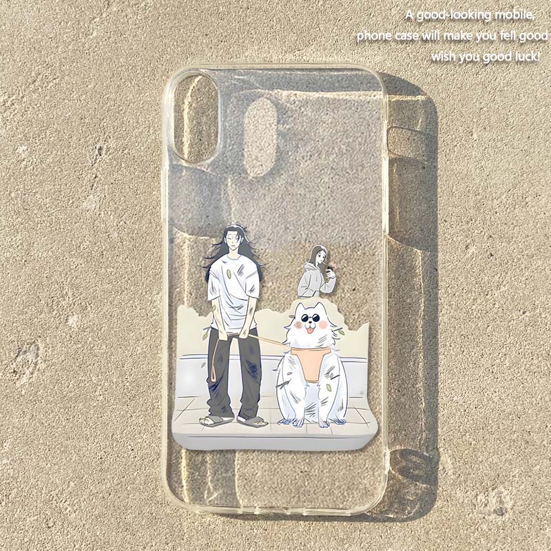 夏油杰大狗勾手机壳的咒术氛围感