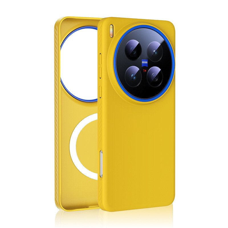 适用vivox300手机壳磁吸X300PRO超薄硬壳x200pro新款撞色肤感外壳