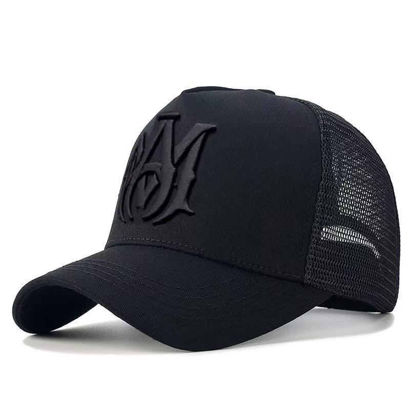 thumbnail for Big Head Hat Men&#039s High Top Trendy Brand Baseball Cap Showing Face Small Spring and Summer Mesh Hat Hard Top Large Size Sun Protection Peaked Hat for Men