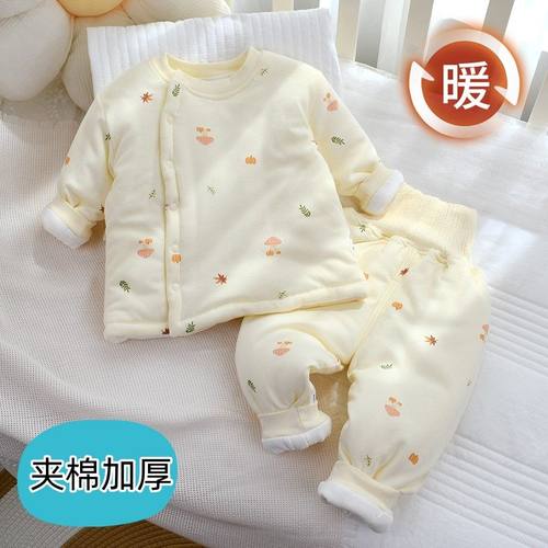 棉花加厚保暖纯棉棉袄棉裤冬季