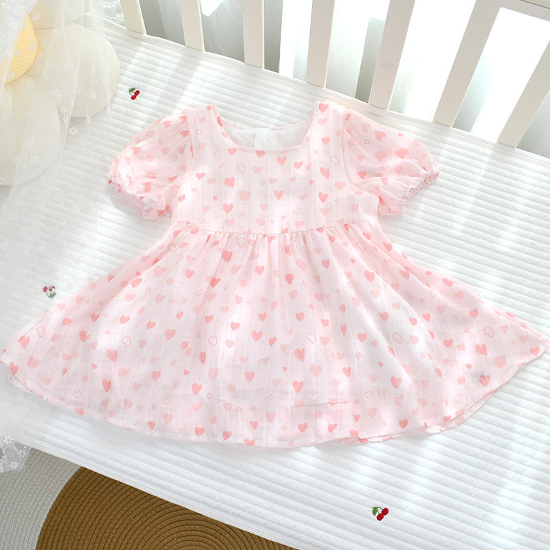 超仙软女宝宝裙子夏季公主裙洋气雪纺纱一两3岁甜美长女童连衣裙,童装/婴儿装/亲子装,连衣裙,淘宝优惠券,粉丝福利购,淘宝优惠卷