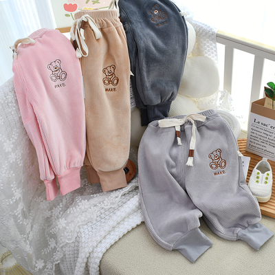 长裤两用档加绒加厚秋冬大PP柔软