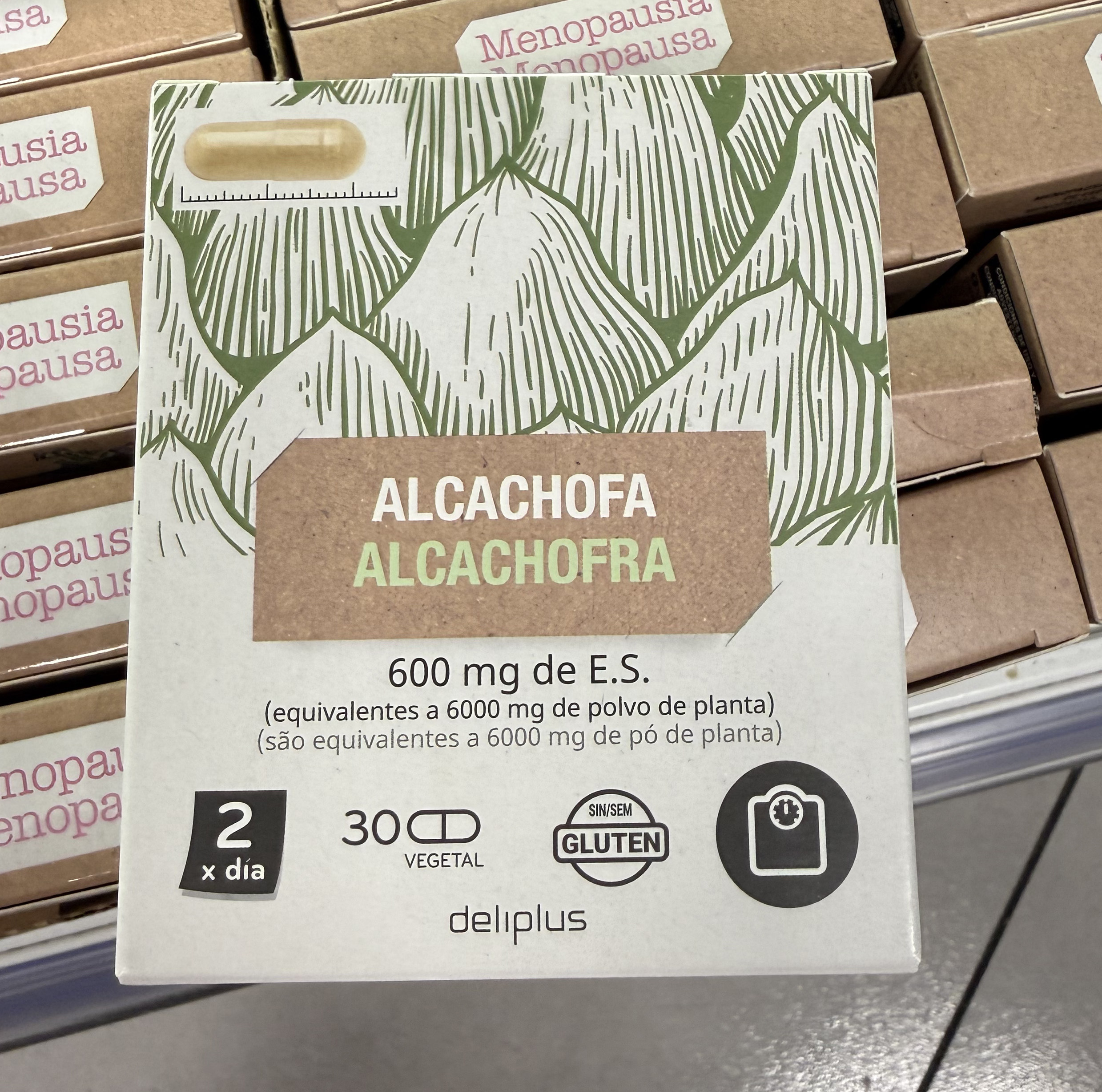 Deliplus朝鲜蓟肝胆肠胃调理胶囊图片