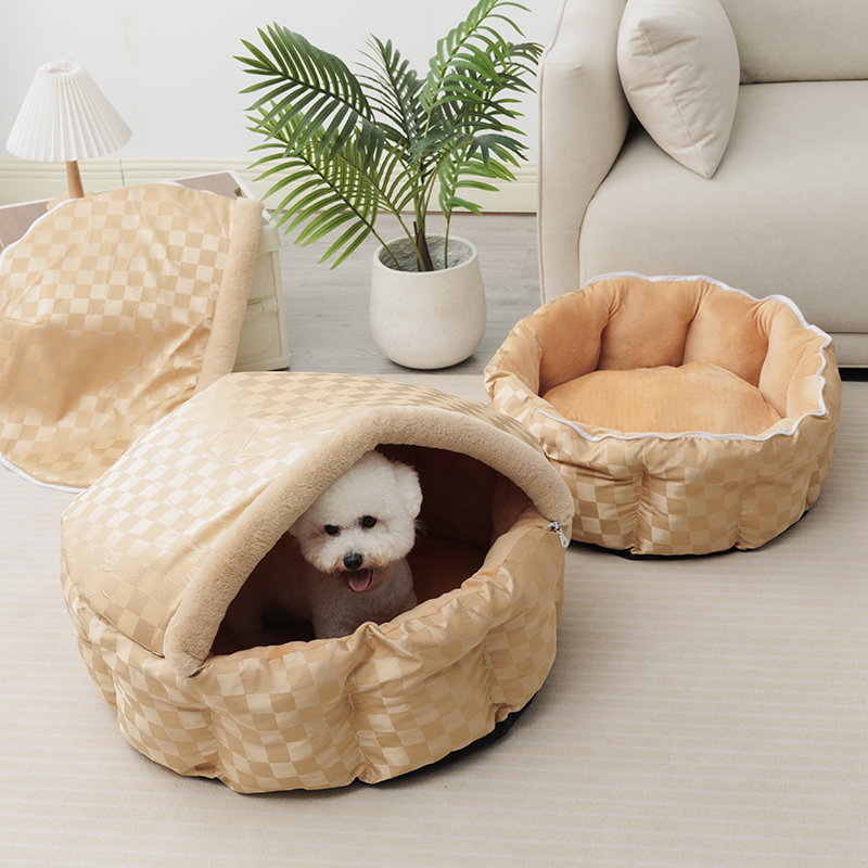 SHORTTAIL猫狗水晶绒蒙古包