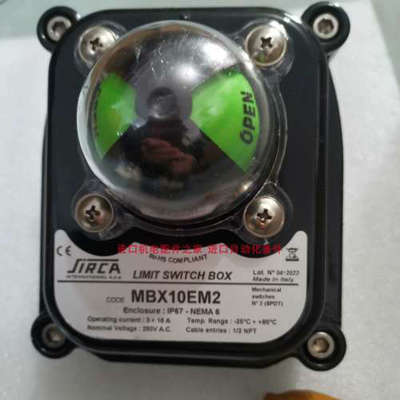 SIRCA MBX10EM2限位开关盒INOR IPAQ-H 4-20mA温度变送器议价