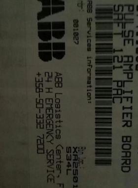 模块ABB 脉冲放大器SAFT 121 PAC 57411503询价