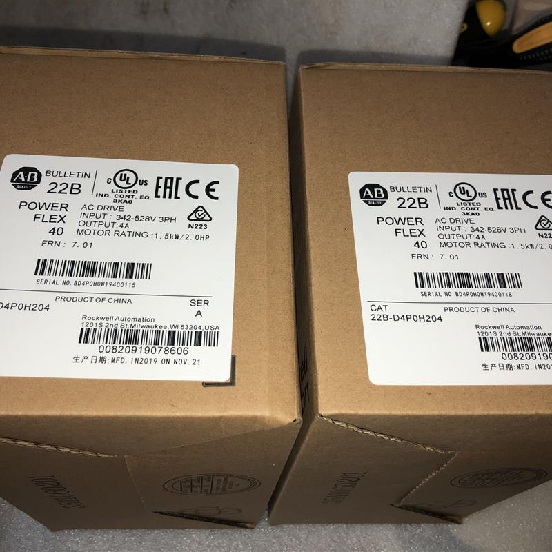 Ab变频器22b-d4p0h204 22b-d4p0n104 22b-d6p0h204 22b-d1p4h询价