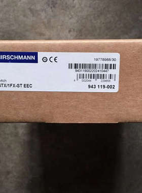 赫斯曼RS2-4TX/1FX-ST EEC RS2-3TX/2FX-SM EEC 943119-002 94377