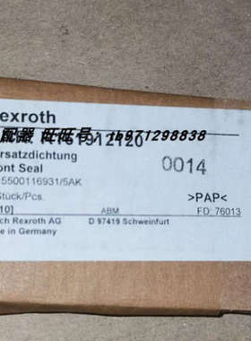 Rexroth力士乐滑块/滑块刮片/R161912120 R167189410议价