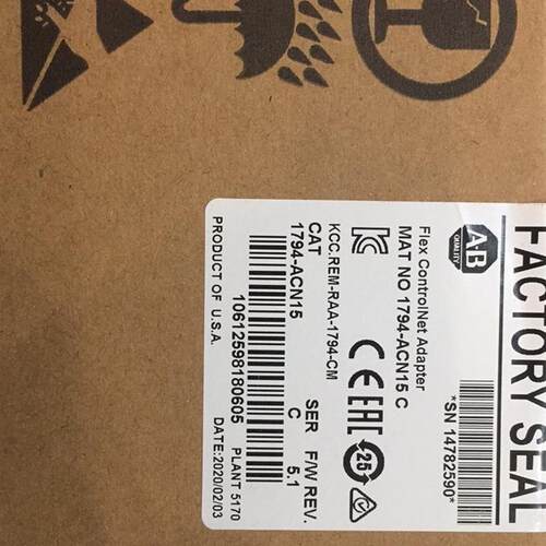 1794-ACN15 ControlNet Flex I/O适配器模块24V DC 1794ACN15询价