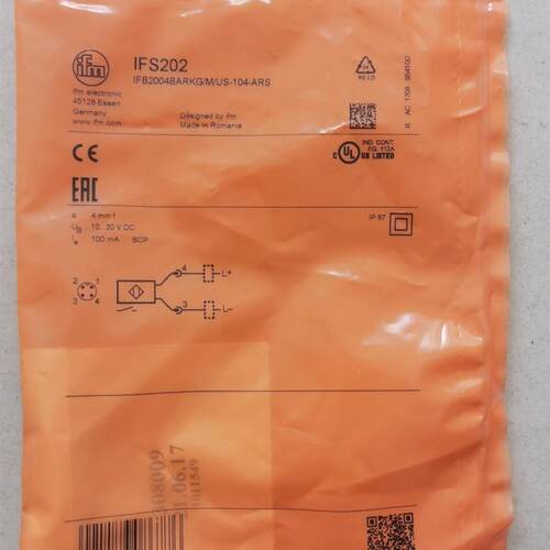 全新原装IFM易福门 IFS202 IFB2004BARKG/M/US-104-ARS 现货询价