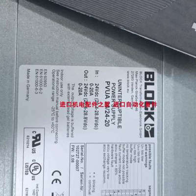 BLOCK EB-1824-060-0断路器 GESSMANN P5300014159 控制手柄议价