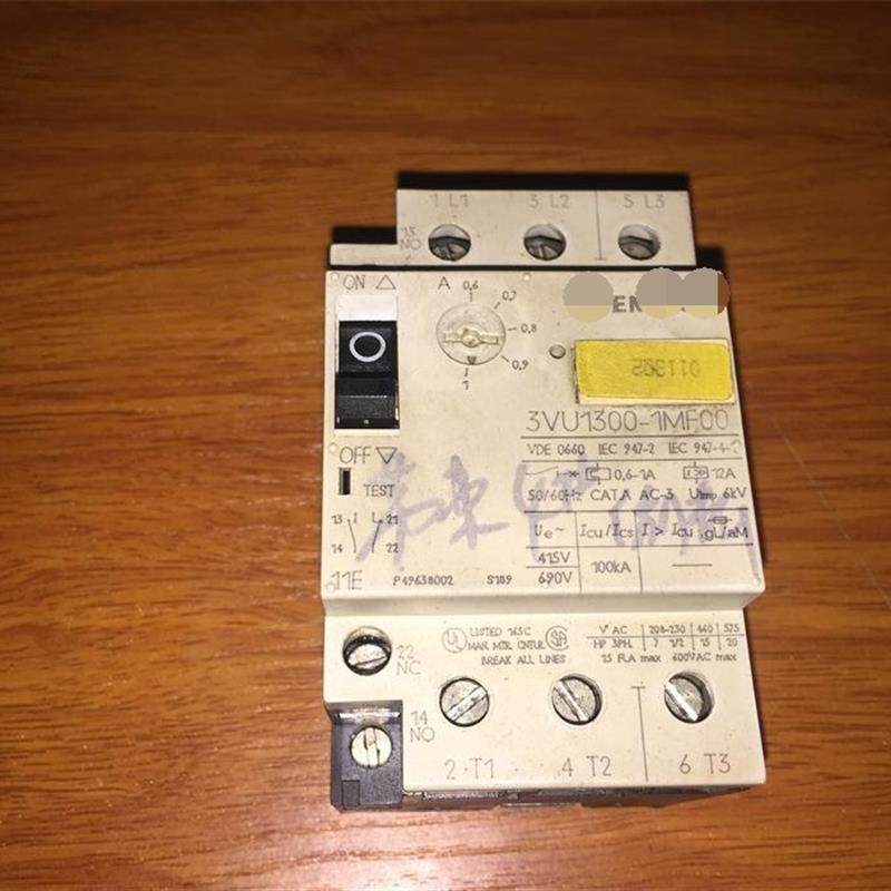 电机保护断路器 3VU1300-1MF00 0.6-1A 现货实物议价询价